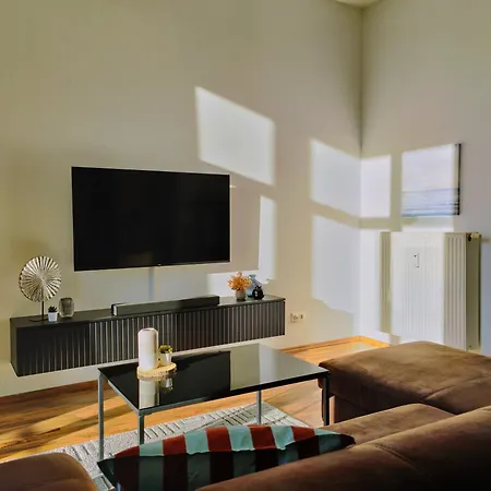 公寓 Modernes Loft-erlebnis Mit Fitnessbereich & Heimkino *